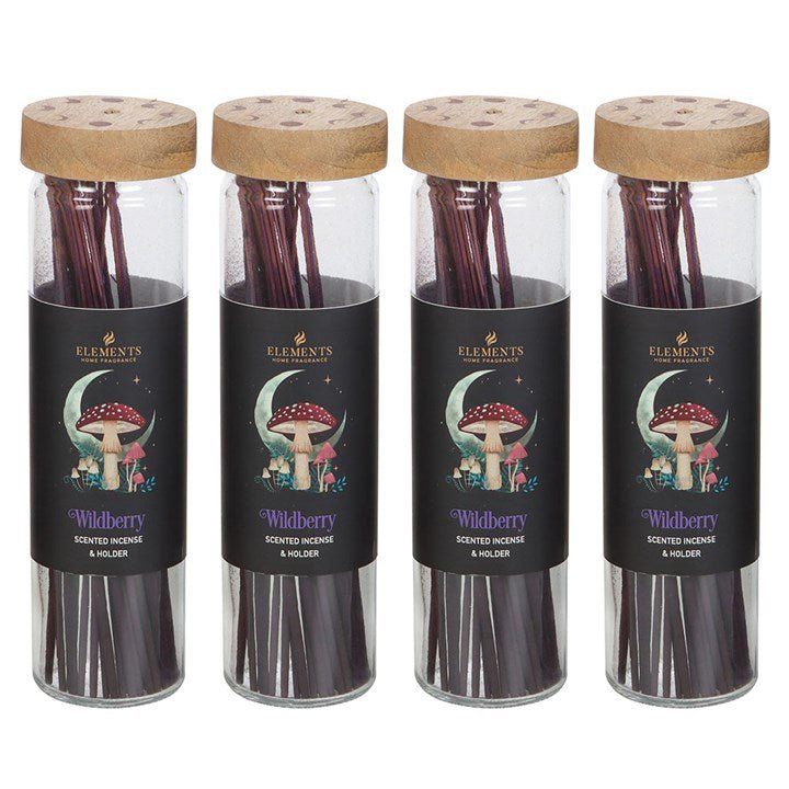 4 Packs of Dark Forest Wild Berry Incense Sticks | Inspired Creative Gifts | UK Supplier