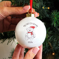 Personalised My 1st Xmas Teddy Bear Bauble |  | Inspired Creative Gifts
