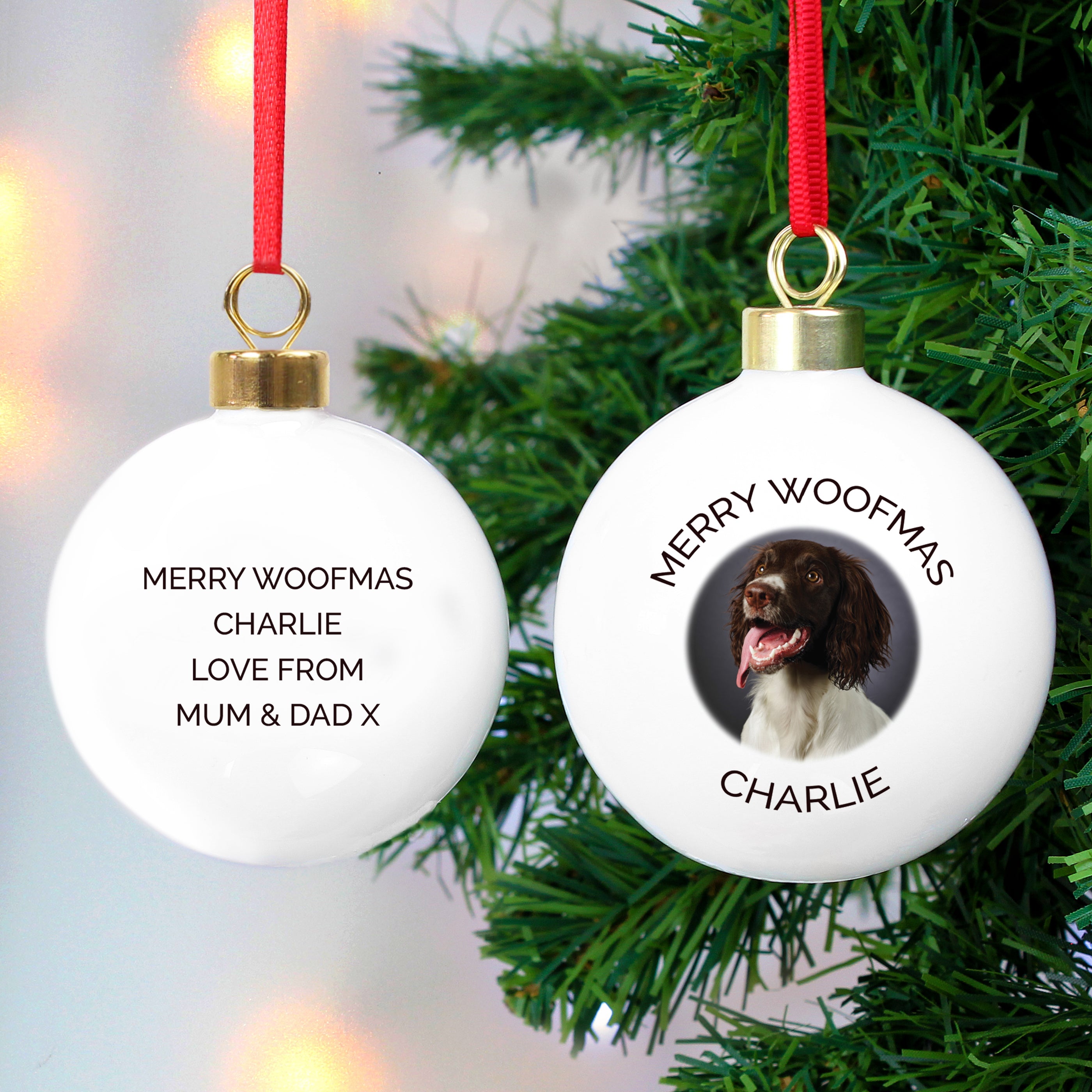 Personalised Photo Upload Bauble |  | Inspired Creative Gifts