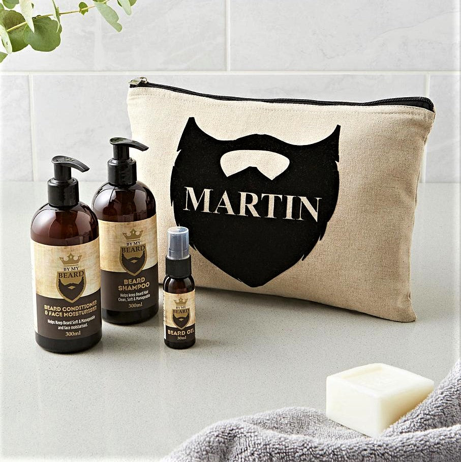 Personalised Name Only Beard Kit | Textiles