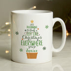 Personalised Its Beginning To Look A Lot Like Xmas Mug | Christmas Gift