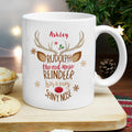 Personalised Rudolph the Red-Nosed Reindeer Mug for Christmas