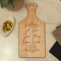 Personalised True Love Story Wooden Paddle Board for Christmas
