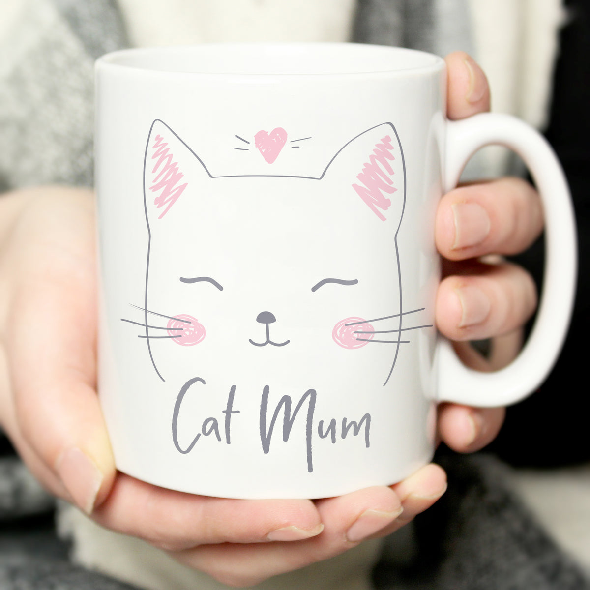 Personalised Cat Mum Mug for Mother's Day