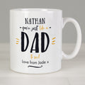 Personalised Just Like A Dad Mug | Christmas Gift