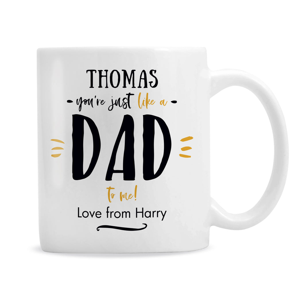 Personalised Just Like A Dad Mug | Christmas Gift