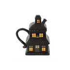 Black Haunted House Mug