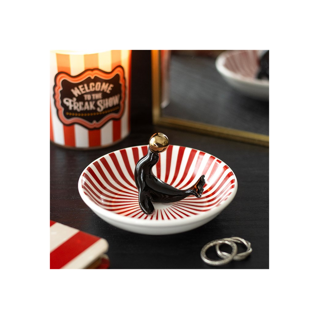 Circus Seal Trinket Dish | Trinket, Jewellery & Keepsake Boxes | Inspired Creative Gifts