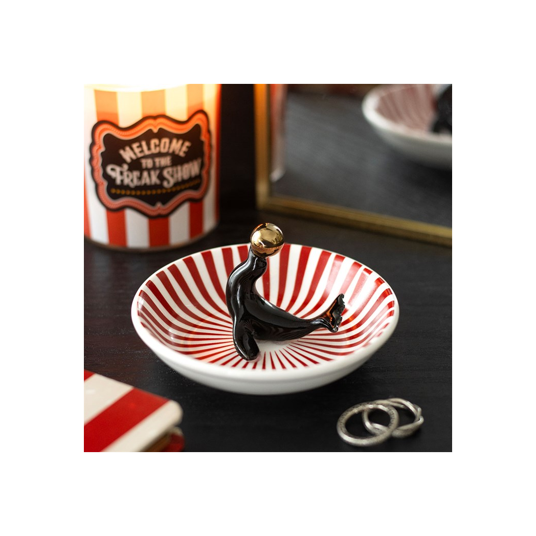 Circus Seal Trinket Dish | Trinket, Jewellery & Keepsake Boxes | Inspired Creative Gifts