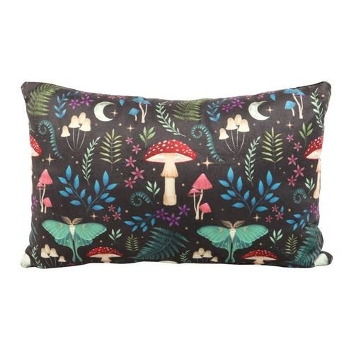 40cm Rectangular Dark Forest Print Cushion | Inspired Creative Gifts | UK Supplier