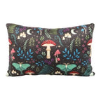 40cm Rectangular Dark Forest Print Cushion | Inspired Creative Gifts | UK Supplier