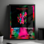 Foo Fighters "Wasting Light" Album Cover Poster - with Complete Tracklist