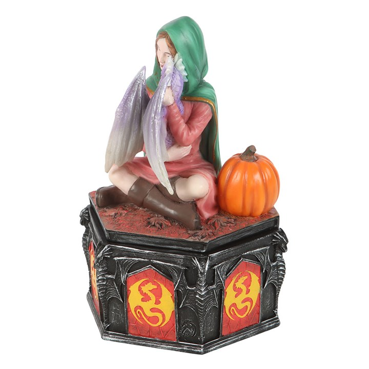 Dragon Friendship Fall Box by Anne Stokes | Trinket, Jewellery & Keepsake Boxes | Inspired Creative Gifts