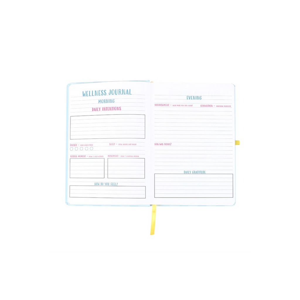 Be Kind to Your Mind A5 Wellness Journal with Citrine Pen | Notebook | Inspired Creative Gifts