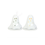 Ceramic Ghost Tealight and Incense Cone Holder | Candle Holders