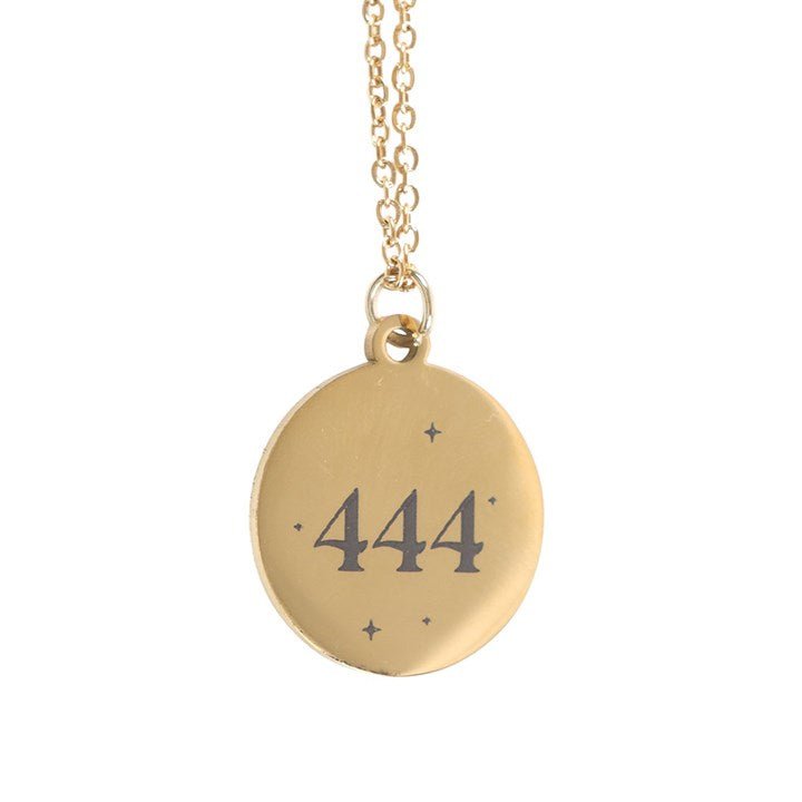 444 Angel Number Protection Necklace | Inspired Creative Gifts | UK Supplier