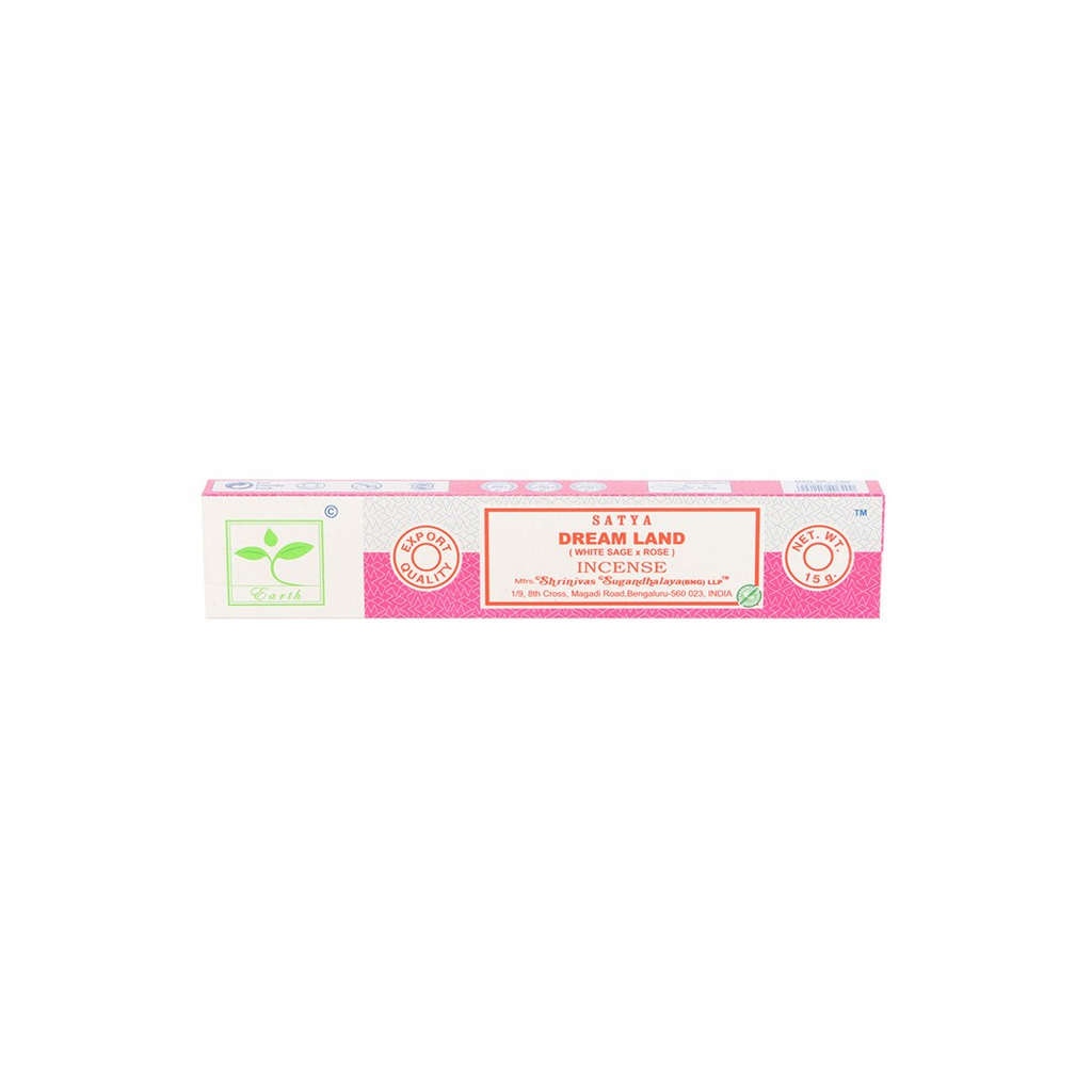 6 Packs of Dream Land Earth Incense by Satya | Incense Sticks & Cones | Inspired Creative Gifts