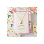 Cowboy Boot Necklace on Greeting Card | Woman's Necklace | Inspired Creative Gifts