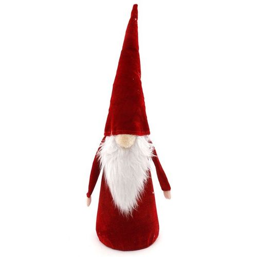46cm Red Velvet Standing Christmas Gonk | Inspired Creative Gifts | UK Supplier