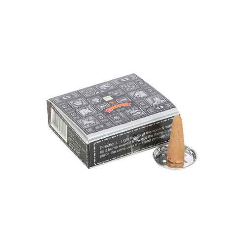 12 Packs of Super Hit Dhoop Cones by Satya | Backflow Burners & Cones