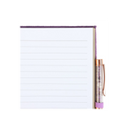 Book of Spells Journal with Amethyst Crystal Pen | Notebook
