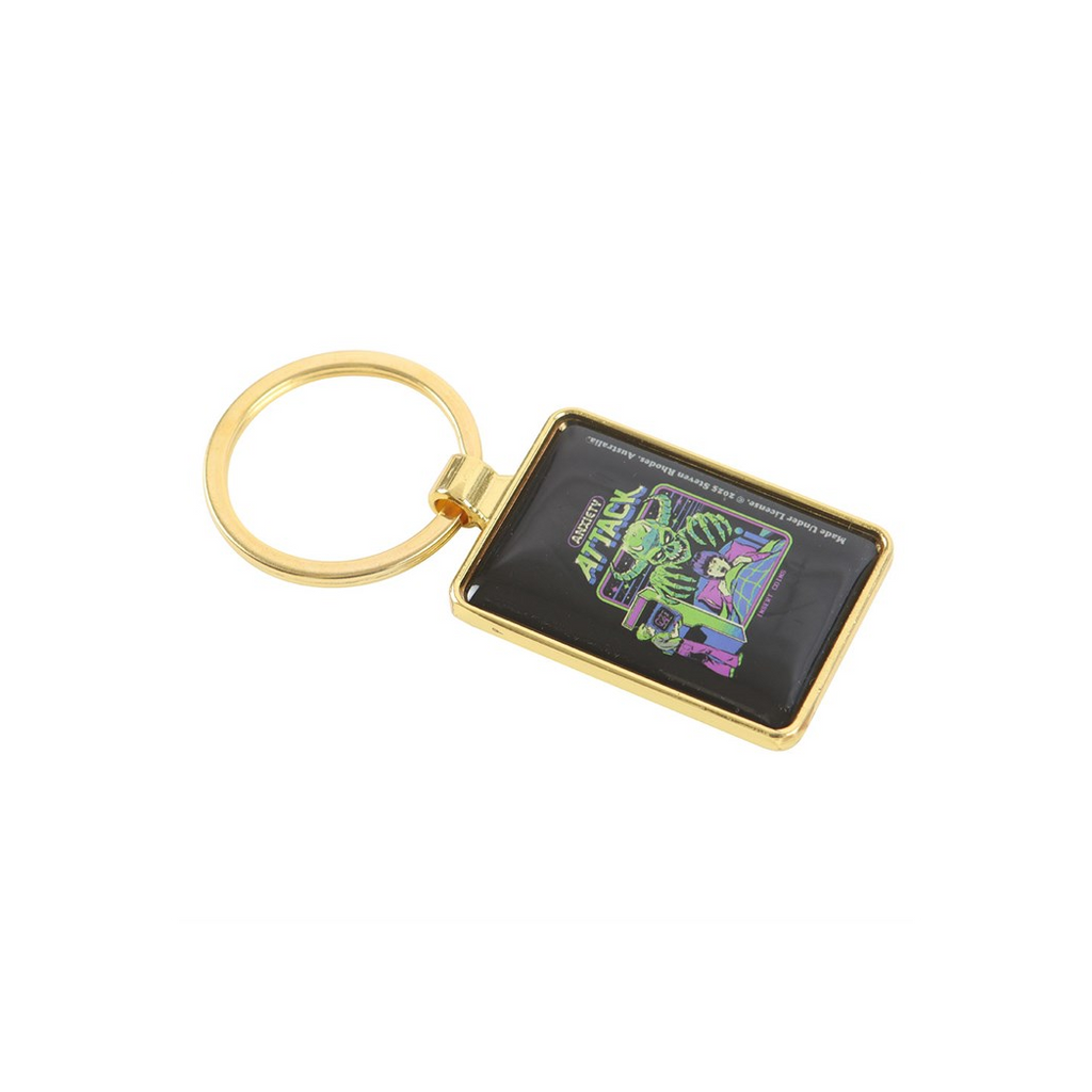 Anxiety Attack Keyring by Steven Rhodes | Keyrings | Inspired Creative Gifts