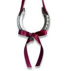 Personalised Wedding Horseshoe - White, Red, Sage Green, Teal