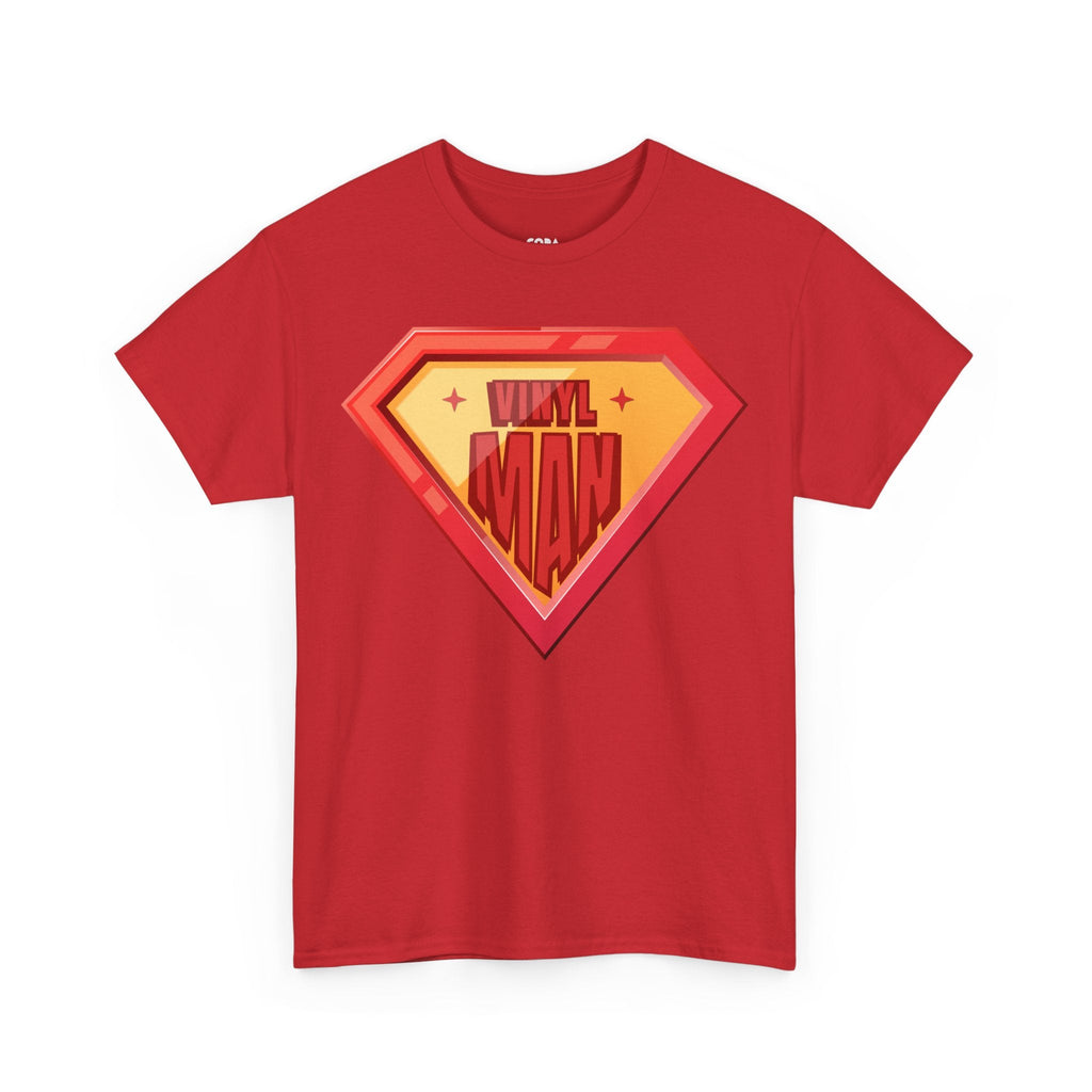 'Vinyl Man' Men's Superhero T-Shirt