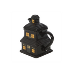 Black Haunted House Mug