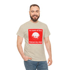 'In Case of Fire, Save My Vinyl' T-Shirt
