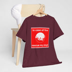 'In Case of Fire, Save My Vinyl' T-Shirt