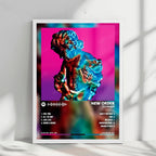 New Order "Technique" Album Cover Poster - with Complete Tracklist