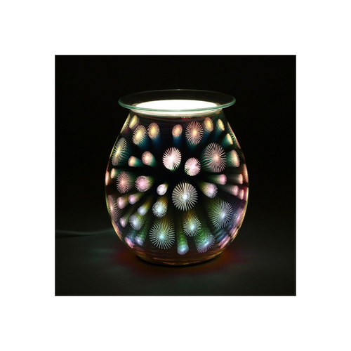 3D Starburst Light Up Electric Oil Burner