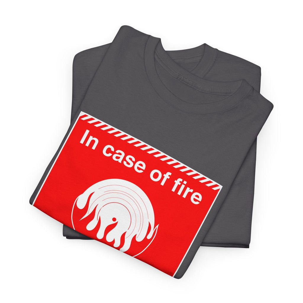 'In Case of Fire, Save My Vinyl' T-Shirt