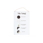 30cm Yin Yang Hanging Metal Sign