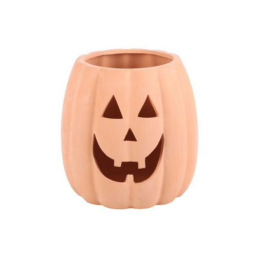 25cm Terracotta Cut Out Pumpkin Decoration | Ornaments | Inspired Creative Gifts