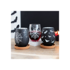 Bat Stemless Wine Glass