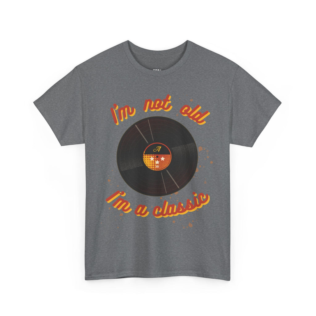 'I'm Not Old, I'm a Classic' Men's Vinyl Record T-Shirt