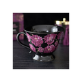 Dark Romance Floral Print Teacup | Tableware