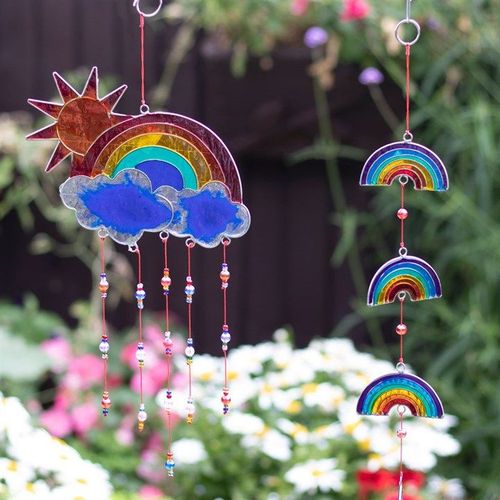 60cm String of Rainbows Suncatcher | Inspired Creative Gifts | UK Supplier