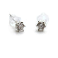 Sterling Silver Diamante Stud Earrings | Earrings | Inspired Creative Gifts