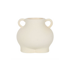 Cream Speckle Bum Plant Pot
