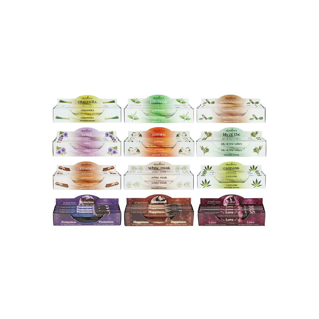 Bestselling Elements Incense Sticks Bundle | Incense Sticks & Cones | Inspired Creative Gifts