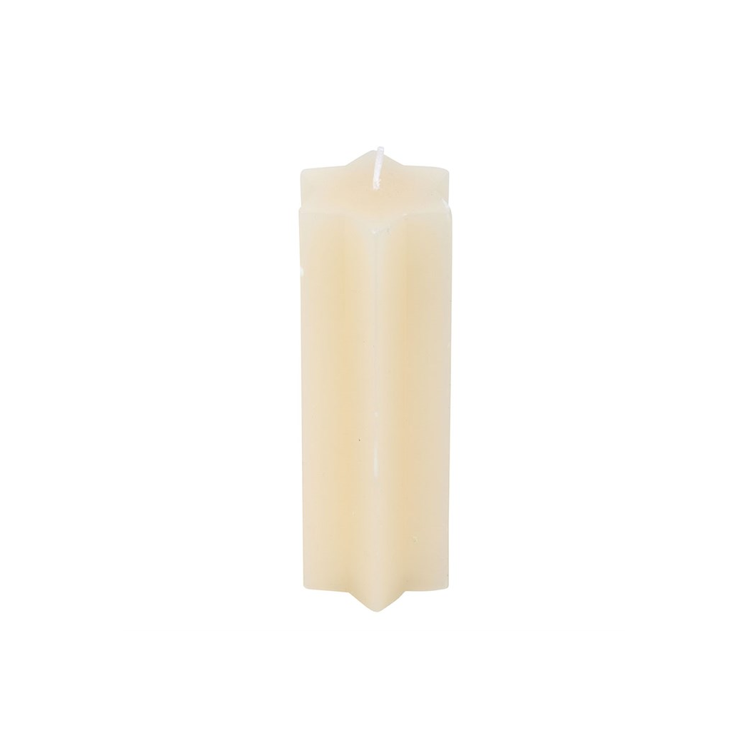 Cream Starry Night Star Shaped Taper Candle | Candles