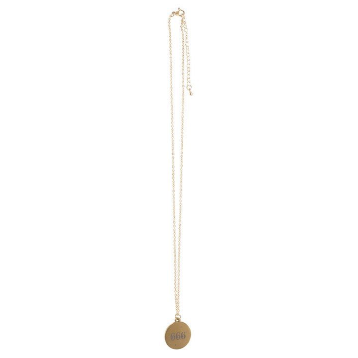 666 Angel Number Reflection Necklace | Inspired Creative Gifts | UK Supplier