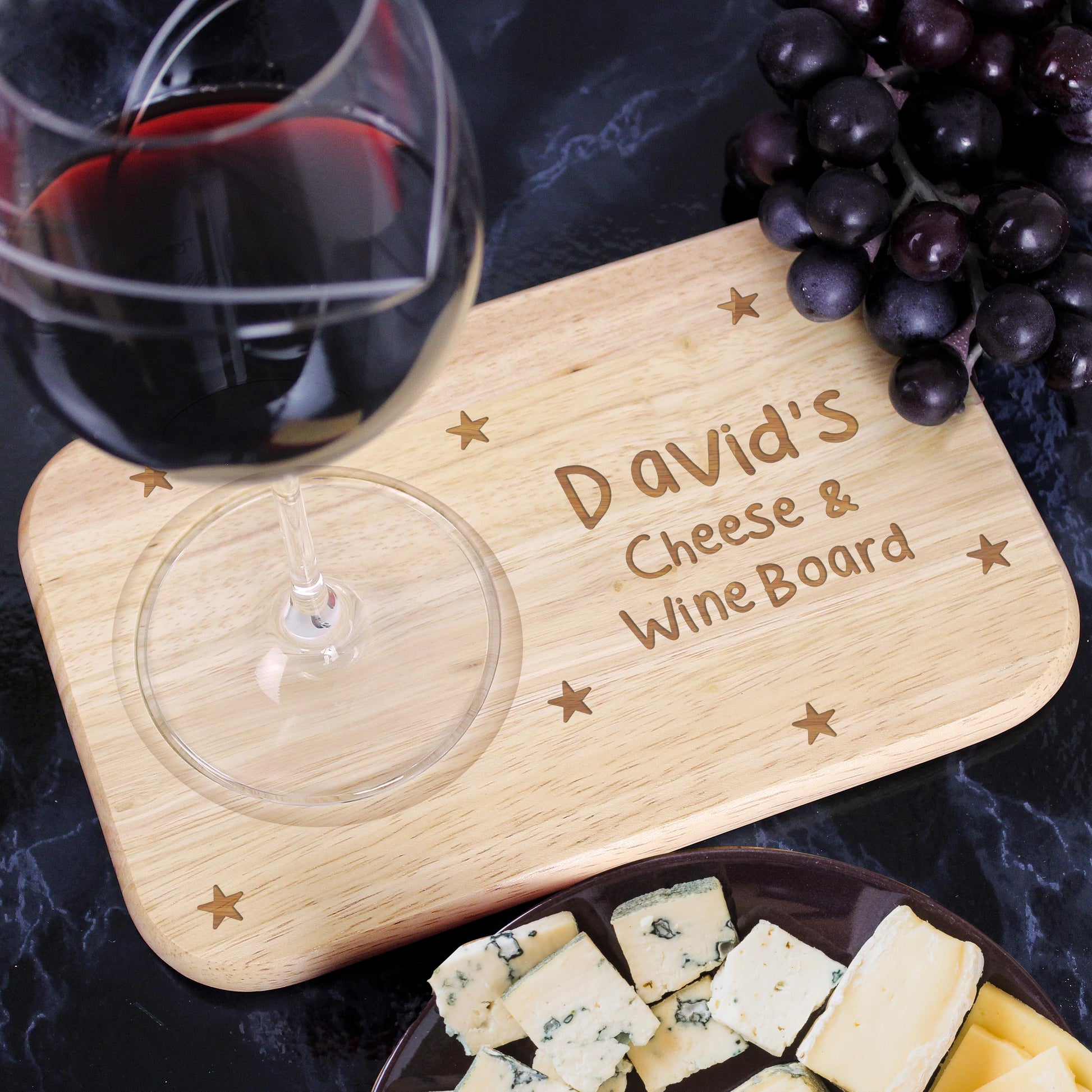Personalised Stars Coaster Tray | Tea & Biscuit Holder | Great Gift for Birthdays & Christmas | Inspired Creative Gifts