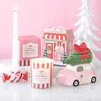 Pink Peppermint Scented Candle | Candles