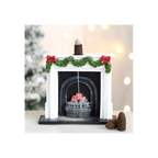 Christmas Fireplace Backflow Incense Burner