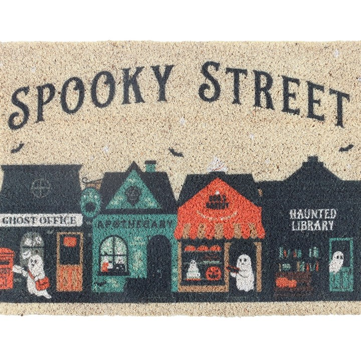 Natural Spooky Street Doormat | Door Mat | Inspired Creative Gifts