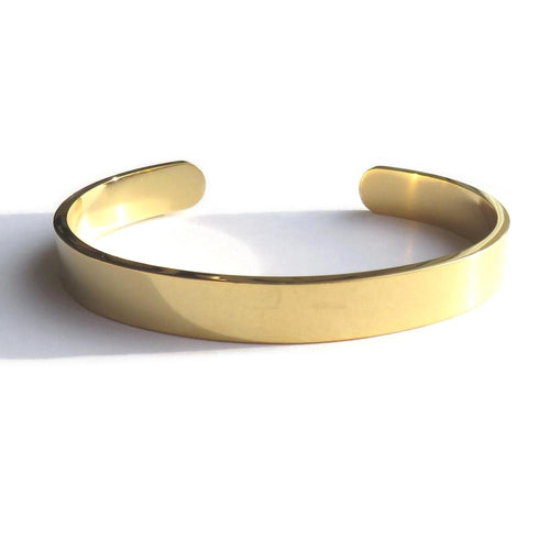Men's Gold Bangle | Mens Bracelet | Inspired Creative Gifts